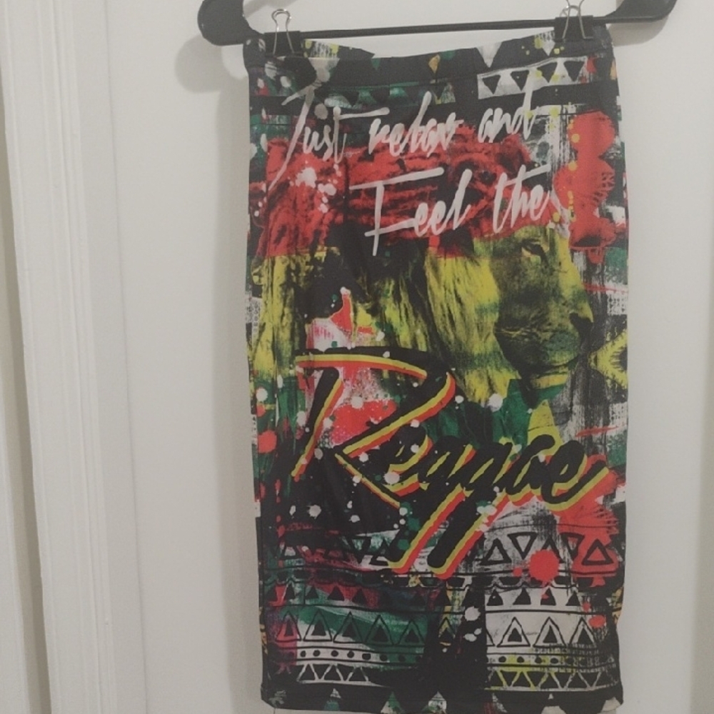 Colorful Graphic Women's Skirt